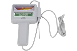 BEWINNER Calidad del Agua Medidor, Probador de PH Cloro Kit de PH Tester Digital Portátil Piscina SPA Probador de Agua Análisis de Calidad de Agua Medidor Electrónico de Prueba de Agua