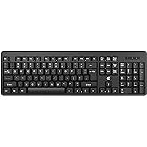 HP K160 Wireless Keyboard/Quick Comfy accurate/12 Fn Shortcut Keys/Plug and Play USB/ 3 Years Warranty