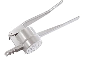 Westmark Spaetzle/Potato Press, with traditional holes for handmade-style spaetzle, die-cast aluminium, length: 41 cm, Spätzlechef, silver, 61202230