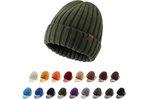 Magracy Men's Beanie Hat Winter Thermal Hat for Men Women Classic Knit Hat