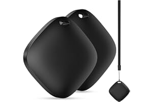 GERPENG Key Finder Tracker Devices - Bluetooth Item Finders, 2 Pack Compatible with Apple Find My (IOS Only), GPS Trackers Tag for Car|Wallets|Luggages|Suitcases|Bags, Phone Locator, Replaceable Battery