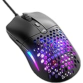 Glorious Model O Eternal Rgb Kablolu Gaming Mouse - 55G Ağırlık - Rgb - 6 Tuş - 12.000 Dpı - Siyah