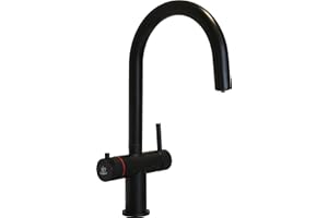 Bollire Arrosto - Black 3-in-1 Boiling Water Tap | Filtered Boiling & Mains Hot/Cold Mixer | 2.5ltr