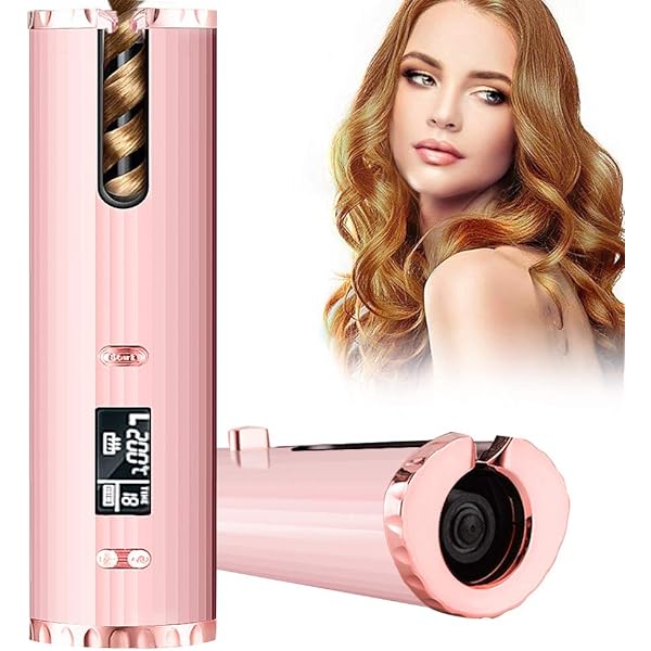 Arricciacapelli Automatico Portatile Ferro Ricci Onde Wireless Ricaricabile Usb - Foto 12