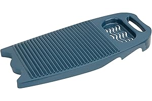 Leling Large Washboard, Anti- Slip Washboard Laundry, Laundry Basin For Hand Washing Clothes, Scrubbing Board Household Board, High Toughness Dark Blue