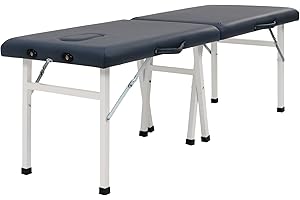 MASTER MASSAGE EQUIPMENT Master Massage 24" Harmon Economic Portable Massage Table, Royal Blue