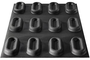 FLEXIPAN Patisserie Moule Barquette 12 Créations, Portions Individuelles - Mini Quiche, Gateau, Financier - Cuisson Homogène - Silicone, Antiadhésif - Démoulage Facile - Accessoire Four, Cuisine