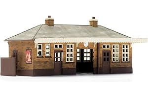Dapol Model Railway Station Booking Hall Plastic Kit - OO Scale 1/76