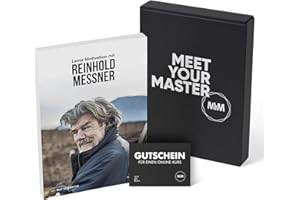 ‎MYM MEET YOUR MASTER Geschenkbox Reinhold Messner: 5 Stunden Online-Kurs über Motivation & Sein Leben + umfangreiches Begleitbuch. Meet Your Master - Erreiche Alles was du willst - das besondere Geschenk für Bergsteiger