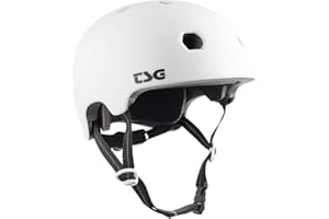 TSG Meta Skate- und Fahrradhelm mit Einstellsystem, für Radfahren, BMX, Skateboarden, Rollerblading, Roller Derby, E-Boarding, E-Skating, Longboarding, Vert, Park, S/M