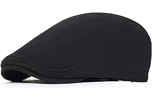 JAOAJ Boinas Hombre Gorras Plana Moda Gorra Irlandesa Beret Cap Gorra de Vendedor de Periódicos Ajustable Cabbie Sombrero de conducción Newsboy Flat Cap