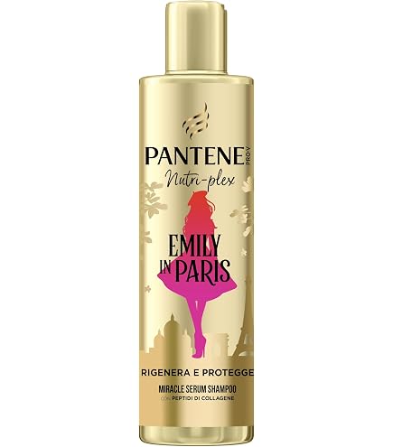 シャンプー Emily Pantene x Emily in Paris Repair & Protect Champú Serum, edición