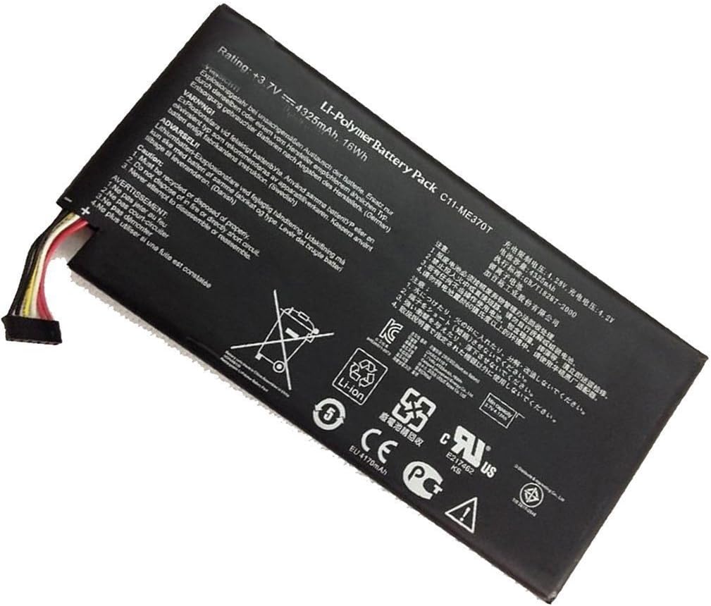 Centerpower New C11-ME370T Replacement Battery For ASUS Google Nexus 7 1st Generation 3.7V 4325mAh