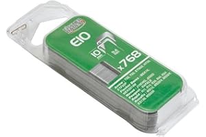 FISCHER DAREX Boite de 768 Agrafe de 10 mm pour agrafeuse MEK5014M