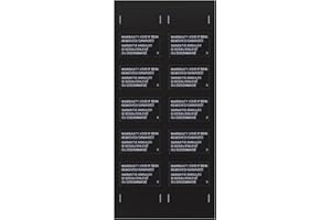 Create idea 10PCS Pegatinas de Sello de Garantía Compatible con PS4 Pro Host Etiquetas de Seguridad Contra Manipulaciones Garantía Nula Si Se Retira El Sello/pegatinas Dañadas