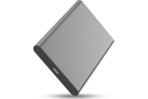 Sincelo Hard Disk Esterno per Mac, PC, Desktop, Laptop, MacBook, Xbox One (Nero, 1-T)