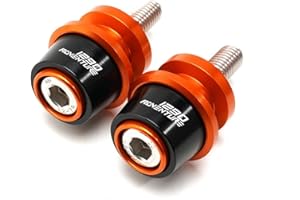 BINGYUAN 1 0mm Accesorios de la Motocicleta CNC Tornillos de Soporte Deslizante Sworkarm Spool for 390 790 890 Aventura 1290 Super Adventure 2019-2023 (Color : 1290 Orange)