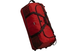 ‎NEW REBELS Airmont Newark Roll-Trolley 600d Basic New Rebels Rot, 35 x 35 x 80 cm, Unisex, Erwachsene