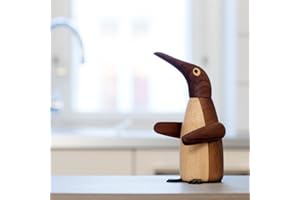 SALT PENGUIN | SALZMÜHLE als Pinguin m. Keramik-Mahlwerk | J. I. Christoffersen | Spring Copenhagen | Naturholz