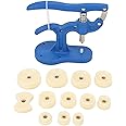 Bewinner Watch Back Press Back Case Closer, Watchmaker Watch Repair Tool Kit with 12 dies, for Watch Battery Replacement, Watch Back Press Case Closer