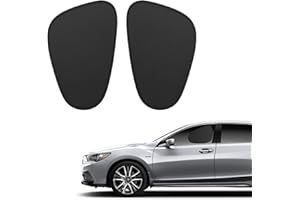 GODNEEI 2 Pack Car Side Window Sun Shade, Sun Visor for Car, Foldable Curtains for Blockout, Privacy, Sun Shade Blocking Mosquito Net, Black