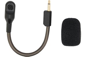 ANNADUE Ersatz Mikrofon für Razer BlackShark V2/V2 Pro/V2 SE Gaming Headset, Mikrofon mit Geräusch Unterdrückung, 3,5mm Klinken Gaming Mikrofon mit Schaumstoff.