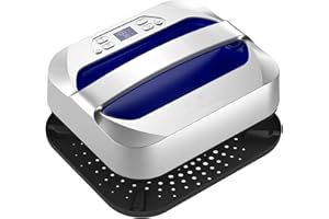 JAOGAUS Heizpresse, 2 in 1 Transfer & Heizpresse, 30×25cm/12"x10" Hitzepresse mit Zeitmesser & Schnellem Aufheizen für T-Shirts, Hosen, Hüte, Taschen – Ideal für Baumwolle & Polyester