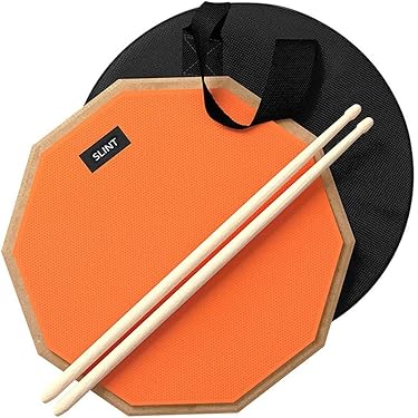 Juego de Silenciadores de Batería, 10 Piezas, Silenciador Silencioso, Almohadilla de Práctica para Batería, Bombo, Sonido Silencioso, Negro