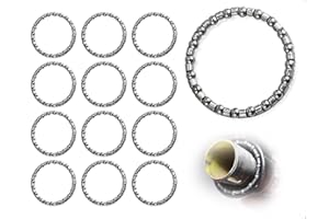 AOYEGIC 12 pièces roulements à Billes de vélo,Bague à Billes Cage de Roue Avant roulement à Billes Jeu de Direction,roulements à Billes pivotants de pédalier(40 mm)