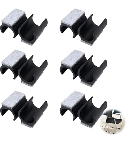 Design61 Lot De 4 Patins En Feutre Pour Chaises Cantilever 24 25 Mm Patins Pour Meubles Avec 256304