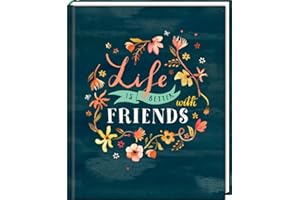 Freundebuch - Handlettering - Life is better with friends