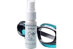 DUBBULON Spray Antiappannante Occhialini Piscina - 20ml Spray Antiappannamento per Occhiali E Visiere | Detergente Antiappannante per Occhiali | per Occhiali Lens, Occhiali, Maschere Sci, Occhiali da Sole