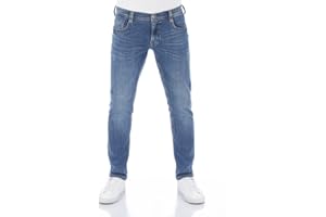 MUSTANG Jeans Herren Stretch Oregon Tapered Fit Jeanshose Hose Denim Blau Grau Schwarz 30 31 32 33 34 36 38 40
