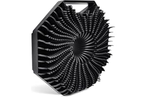 Yoolhamy Silicone Body Scrubber Shower Brush for Men Women Bath Exfoliating Brushes with Handles Scrub Cleansing Loofah Shower and Scalp Massager Brush…