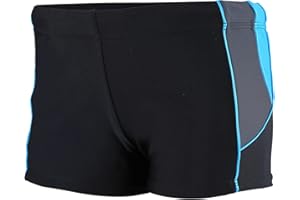 Aquarti Badehose Jungen – Schwimmhose Jungen mit Seitlichen Einsätzen, Badehosen für Jungen Schnell Trocknend
