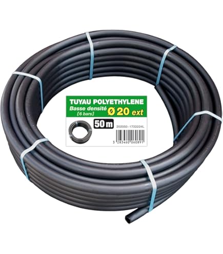 Tuyau D'eau PE100 Alimentaire 32 Mm - 100 M, 16 Bars - Pour Arrosage Jardin, Alimentation