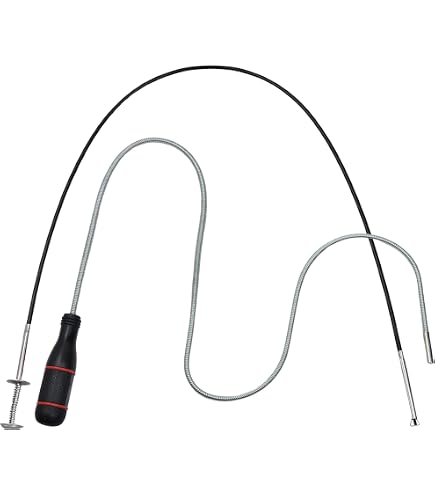 Aimant à Tête Flexible BGS 3183 - 580 Mm, Force 1.6 Kg, Chromé