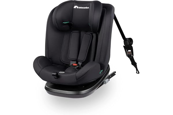 Bebeconfort EverFix i-Size, Siège-Auto ISOFIX, de 15 mois jusqu'à 12 ans, 9-36 kg, 76-150 cm, Siège Auto Face à la Route, Black Mist