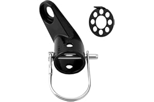 BOXOB Bike Trailer Hitch, Heavy-Duty Bicycle Trailer Coupler for Kids Pets Cargo Secure Bike Adapter Attachment for Schwinn, Burley, Instep & More Easy Install