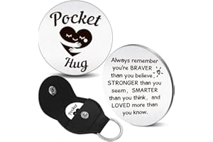 QXRXN Petit câlin en Forme de cœur Porte-Bonheur - idéal pour Cadeau Les Femmes, la Meilleure Amie, la Famille, Le Patient