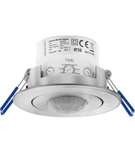 Vexen Präsenzmelder 360° - IP65 Für Innen & Außen Mit 24m Reichweite