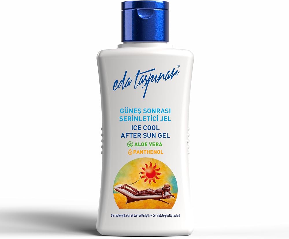 Eda Taşpınar Güneş Sonrası Serinletici Jel Ice Gel | Mini Seyahat Boy | Travel Size | 50 ml / 1.7 fl oz