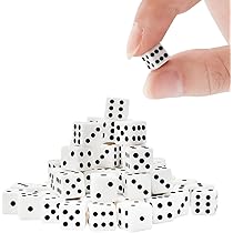 Set di dadi da gioco, dadi da gioco per giochi di carte da tavolo