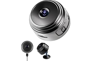 gaubss Mini Spy Camera 1080P HD WiFi Hidden Cameras, Wireless Nanny Cam with Motion Detection, Mini Wireless Indoor Camera, Bluetooth Quick Setup, for Home Security & Office Monitoring