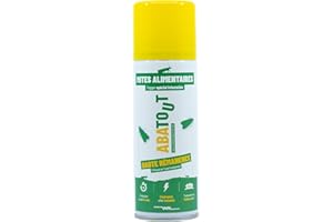 Abatout - Laque Anti-Mites alimentaires - Contre les Volants Nuisibles - Action Foudroyante - Armoires-150 ml
