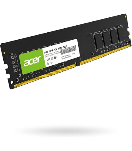 Crucial Basics 8GB DDR4 3200MT/s CL22 UDIMM 288-pin 1.2V Desktop