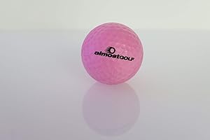 Almost Almostgolf Lot de 10 balles de Golf Rose Taille 43