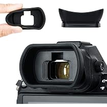 Mirino Oculare Per Nikon D3000, D5100, D5500 - Ricambio DK-24, Nero - Foto 6