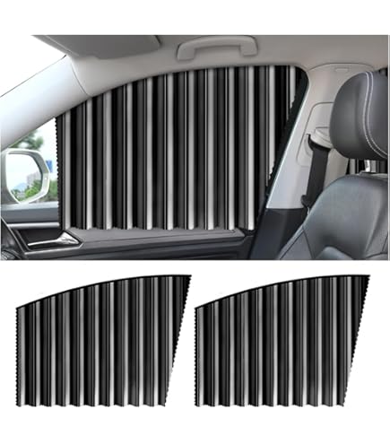 Aazon.co: Shakas 4 PCS Side Window Shade, Front And Rear Windows Heat-Insulating Sun-Proof