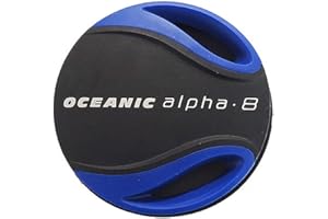 Oceanic Diaphragm Cover Second Stage Alpha 8 - Blue & Black